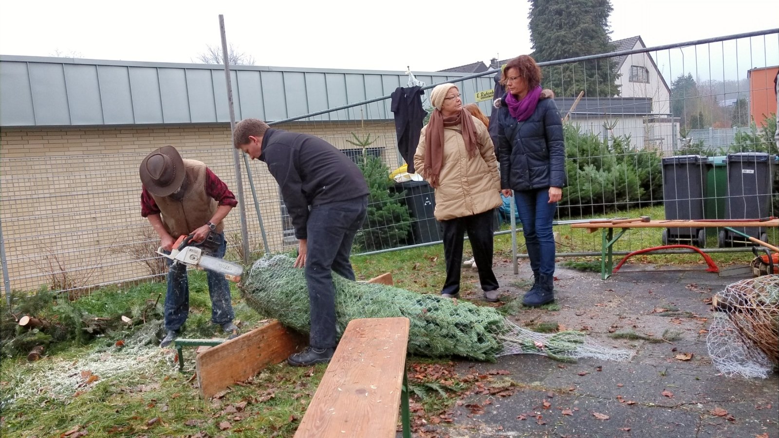 Weihnachtsbaumverkauf (c) Heinz Rottländer