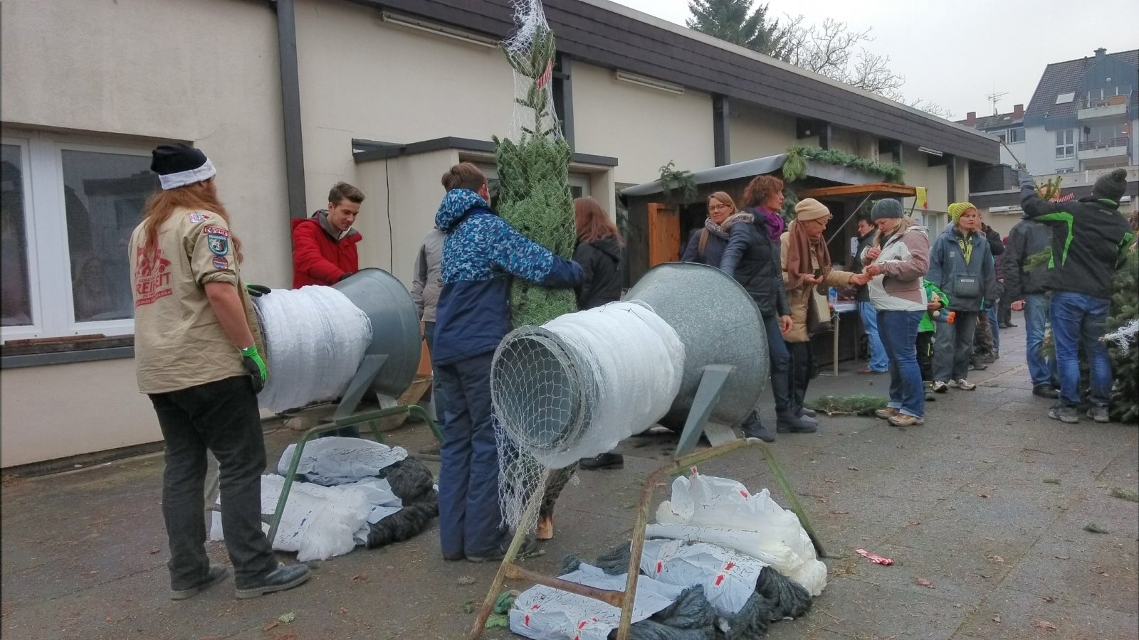 Weihnachtsbaumverkauf (c) Heinz Rottländer