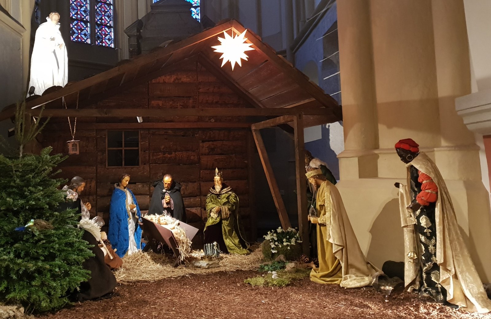 Krippe St. Servatius - Die Könige sind an der Krippe (c) Inge Moors