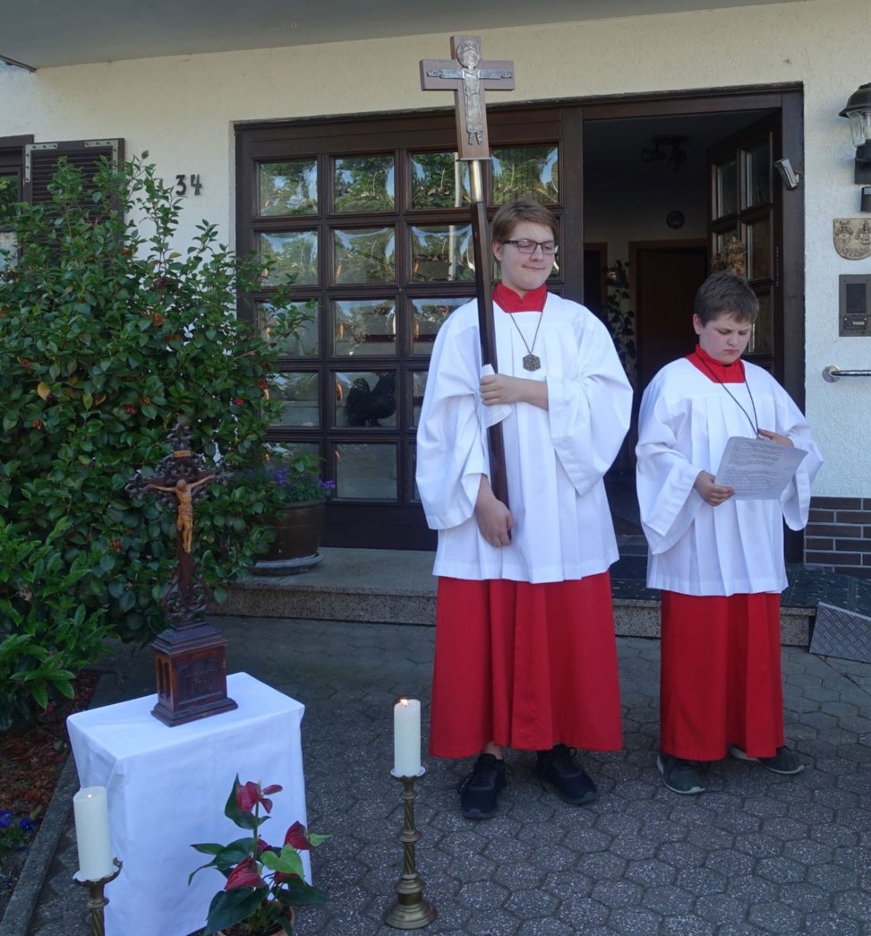 Bittprozession zum Haus zur Mühlen (c) Werner Norres