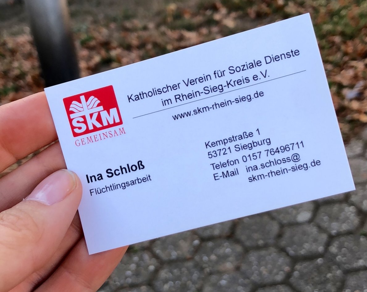 Visitenkarte SKM (c) Gabi Pöge