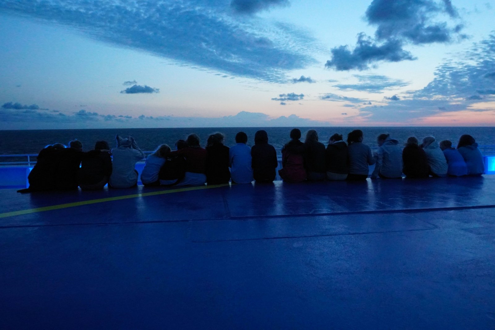 Auf der Fährüberfahrt (c) Sandra Dybowski