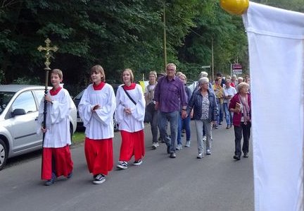 Pilgergruppe Braschoß (c) Dr. Andrea Korte-Böger