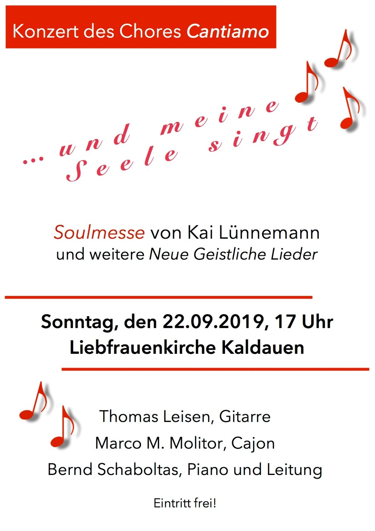 Konzert des Chores Cantiamo 2019 (c) Gabi Pöge