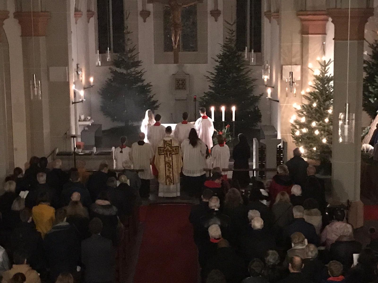Christmette in Wolsdorf (c) Sabine Nelles