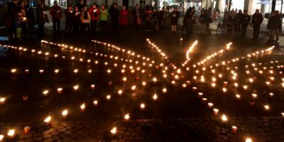 EineMillionSterne-Aktion auf dem Marktplatz 2019