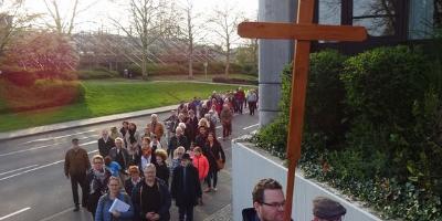 Kreuzweg für den Frieden