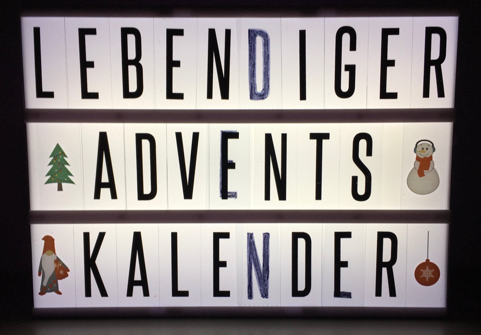 Lebendige Adventskalender (c) Markus Pluta