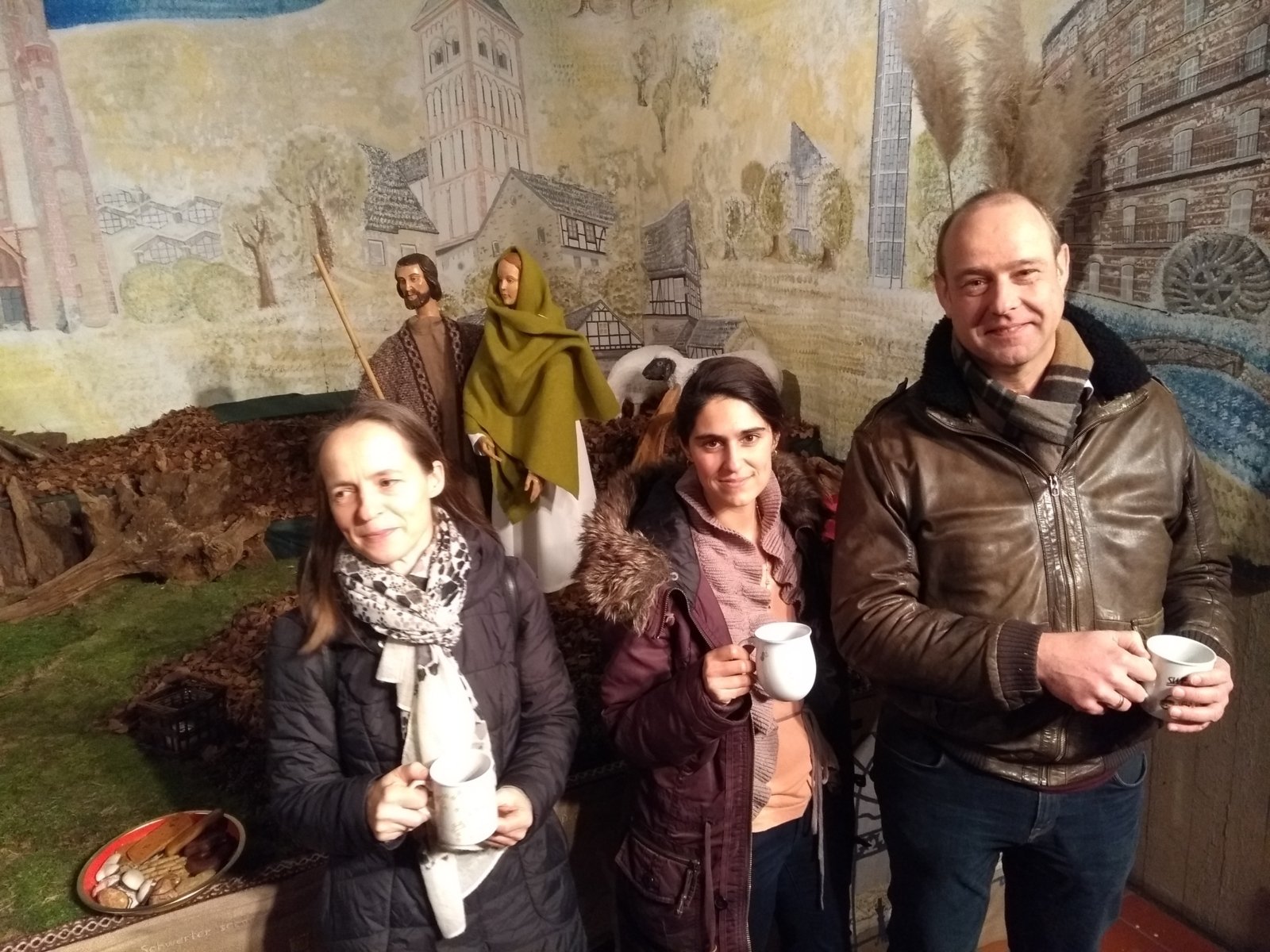 Lebendiger Adventskalender 2019: 23. Fenster in der Annokirche (c) Hans-Jürgen Kemp