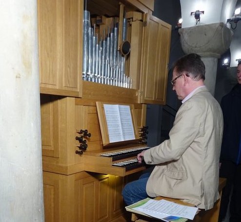 Orgel Krypta Segnung (c) Dr. Andrea Korte-Böger