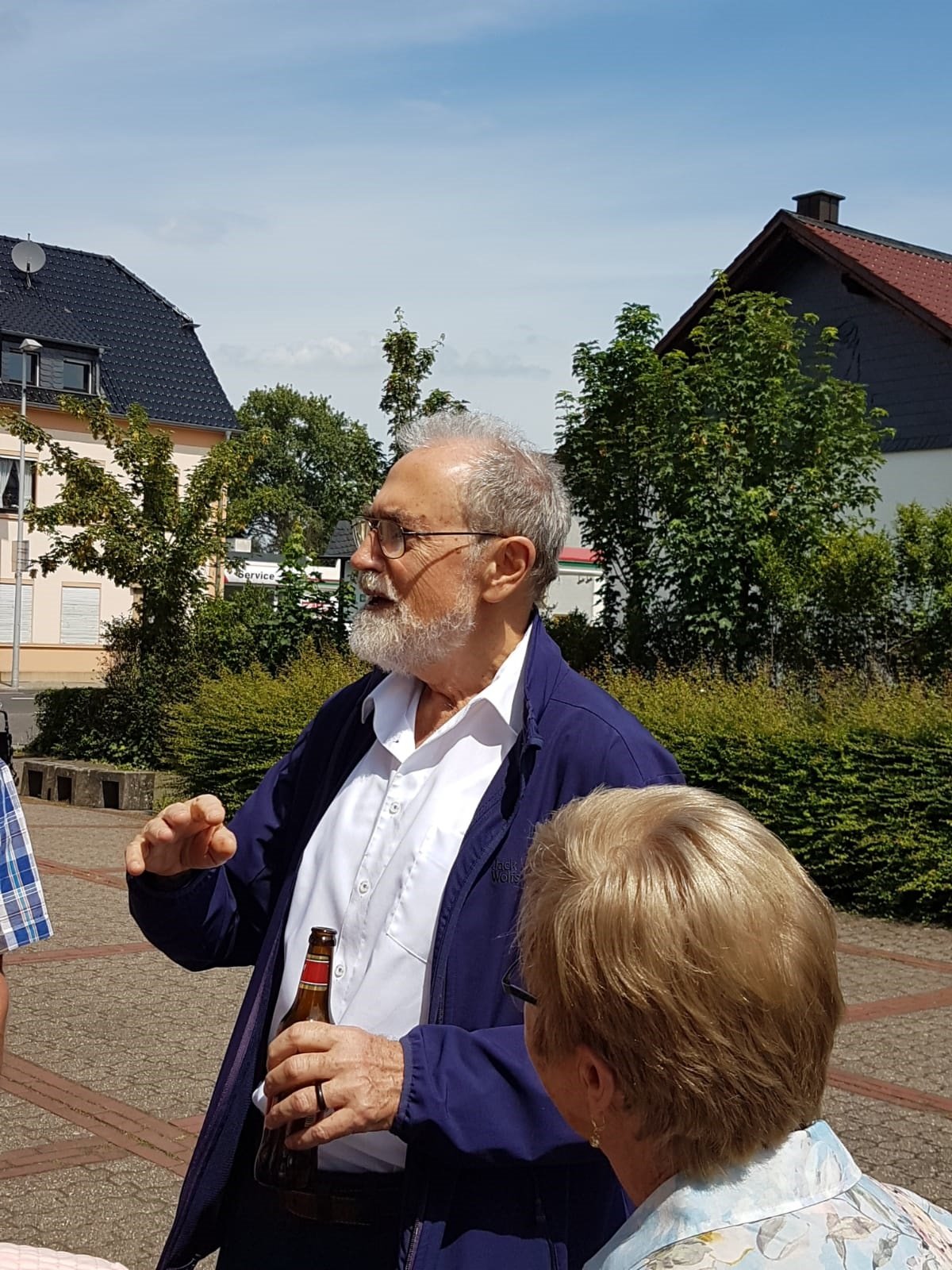 Uli im Gespräch (c) Uta Köpp