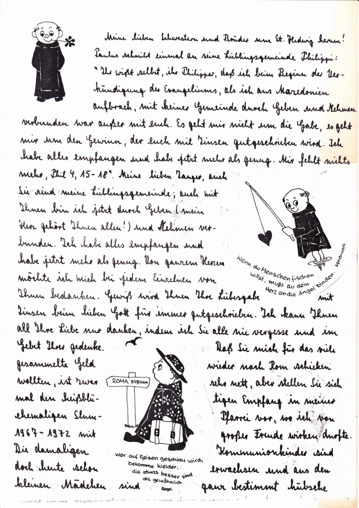 Abschied- und Dankschreiben Seite 1 (c) Dr. Ralf Forsbach