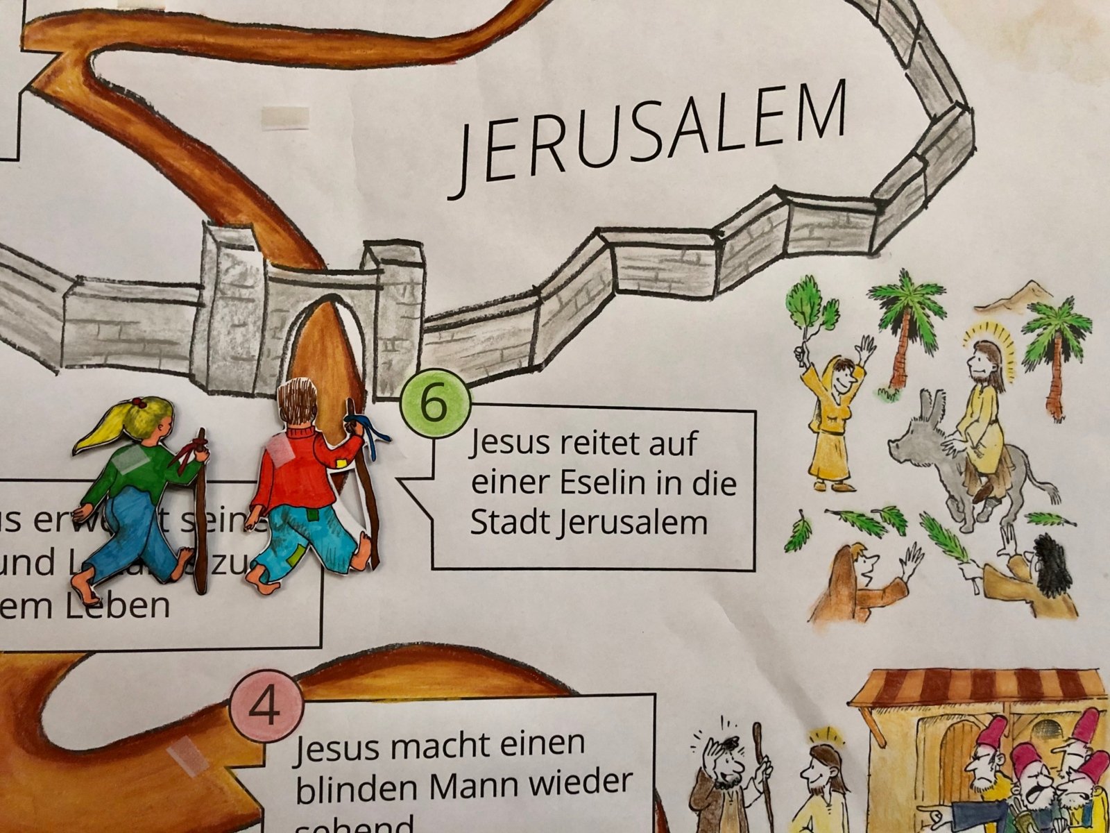 6. Wegstation auf dem Fastenplakat 2020 (c) Gabi Pöge
