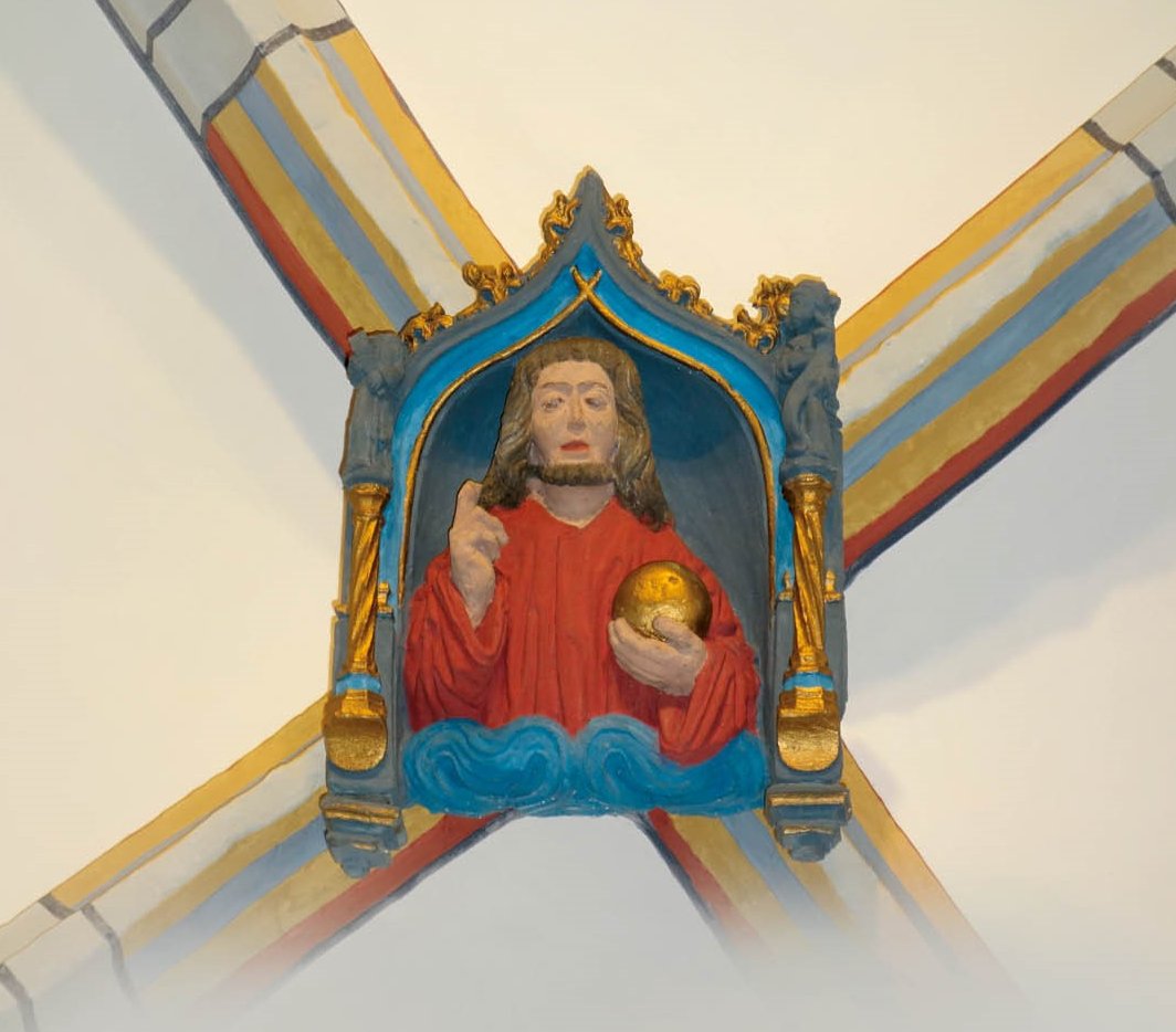 Christus über Beichtkapelle (c) Dr. Andrea Korte-Böger