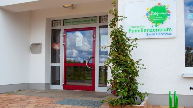 Eingang Familienzentrum Liebfrauen (c) Ulrich Tondar