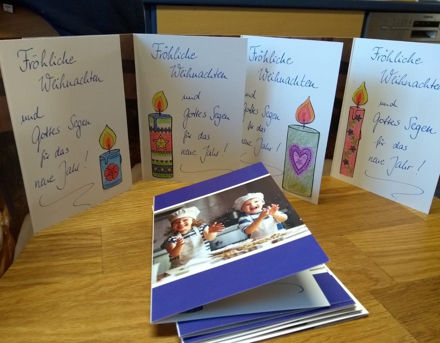Grußkarten Altersheime (c) Familie Kemp