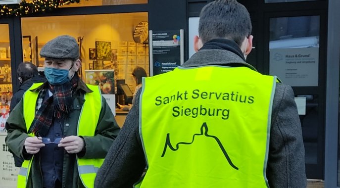 Warnweste St. Servatius (c) Martina Sedlaczek