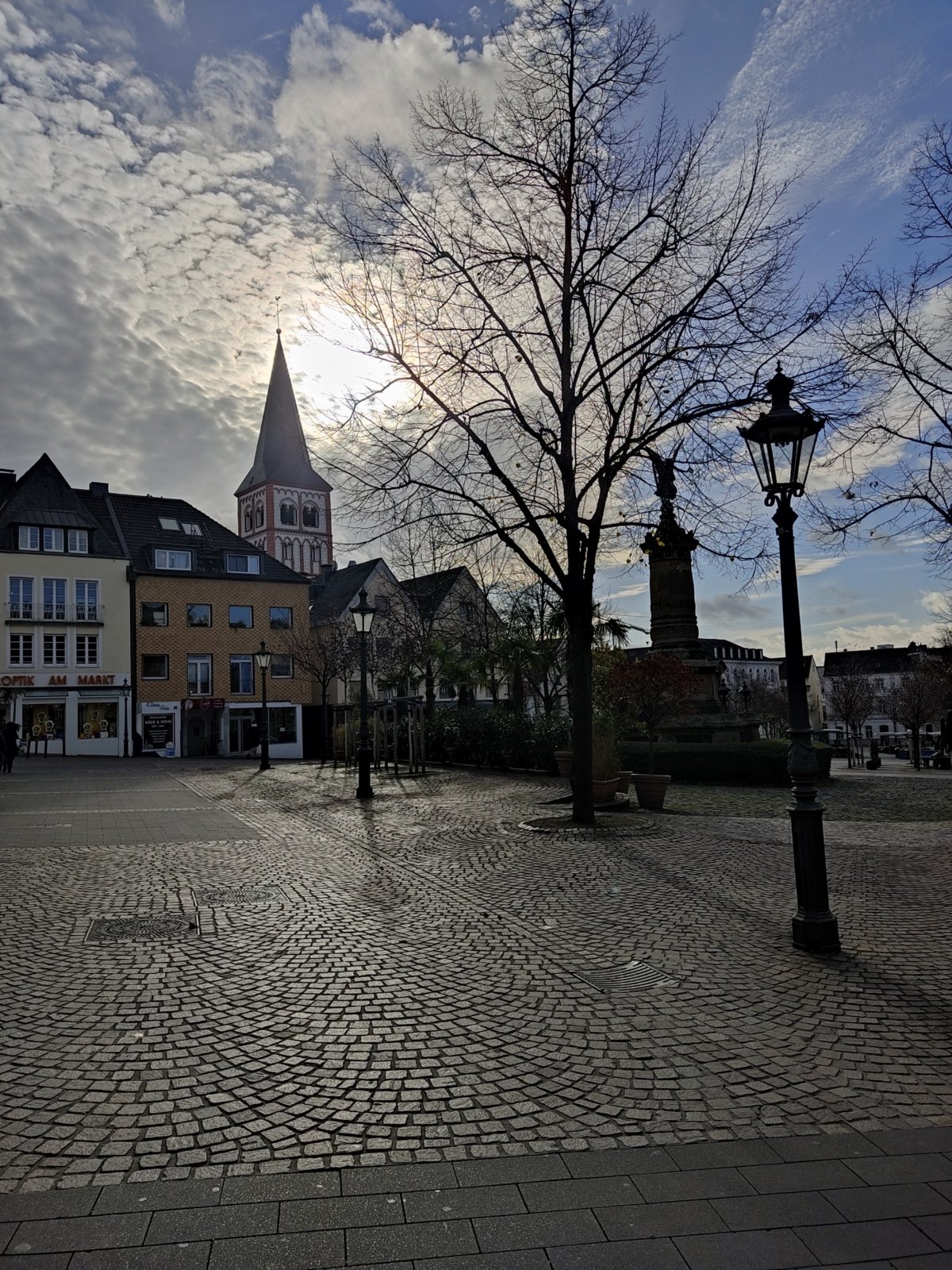 Leerer Marktplatz im November 2020 (c) Martina Sedlaczek