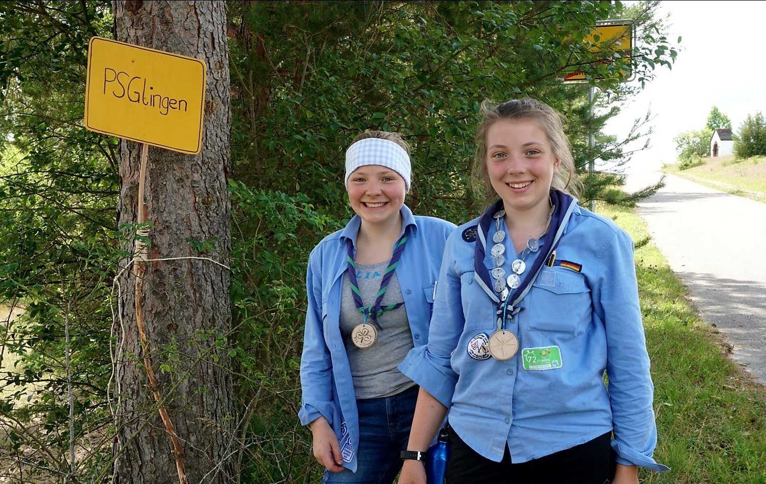 Die gewählten Bürgermeisterinnen Emilia und Judith (c) Sandra Dybowsk
