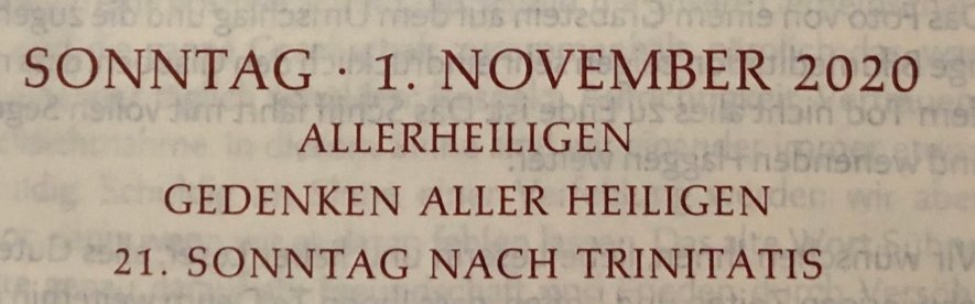 Allerheiligen (c) Gabi Pöge