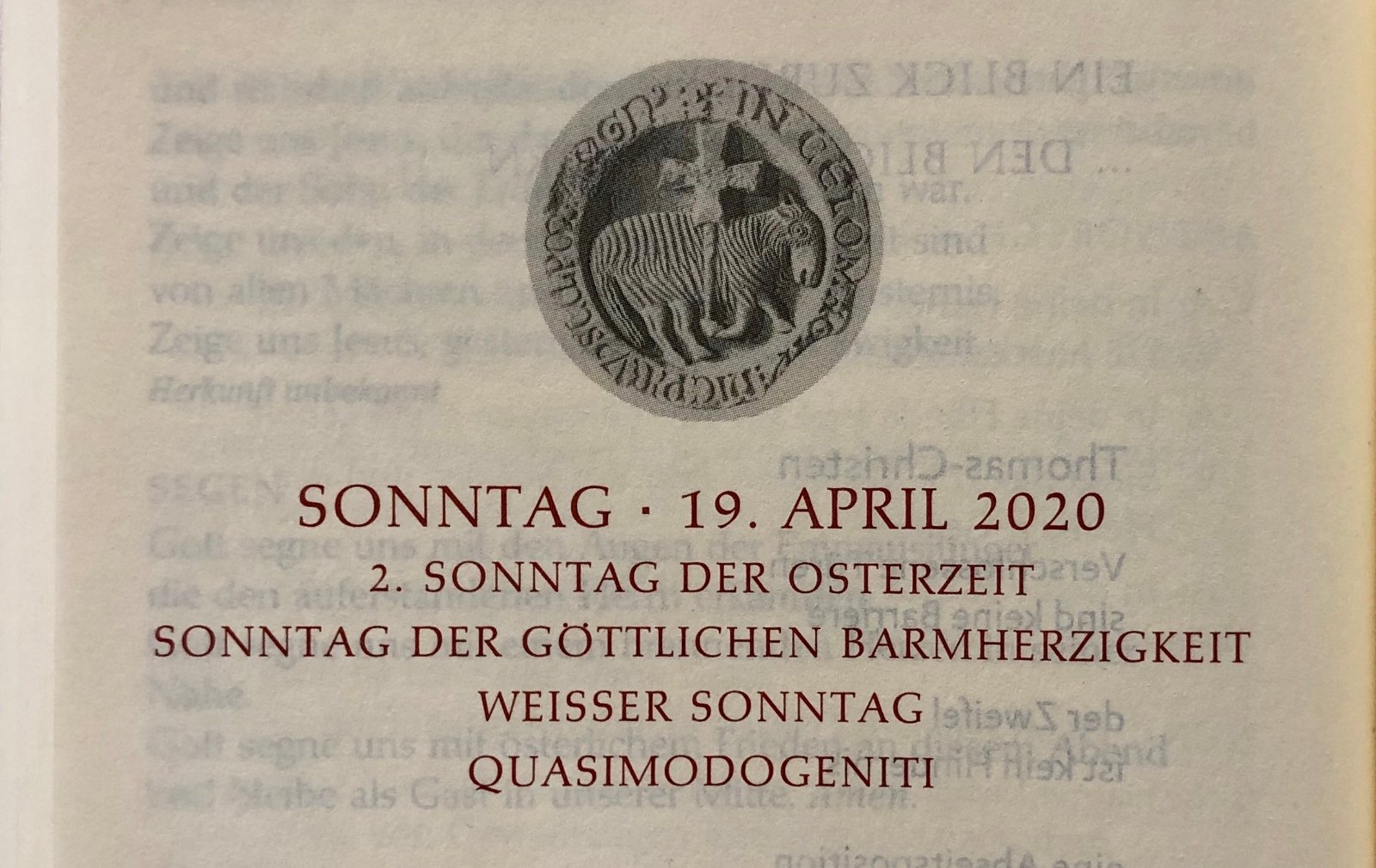 Weißer Sonntag 2020 (c) Gabi Pöge