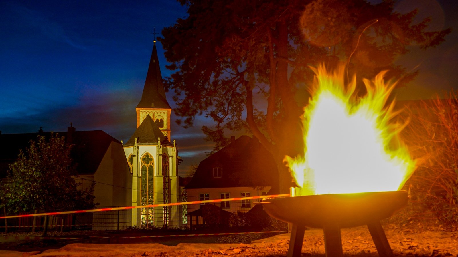 Martinsfeuer KiTa St. Servatius