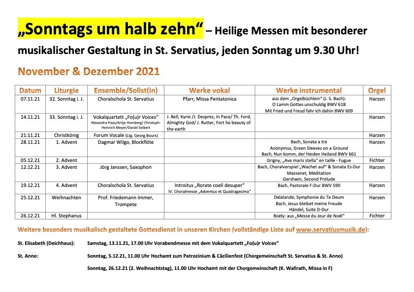 Sonntags um halb zehn (c) Guido Harzen
