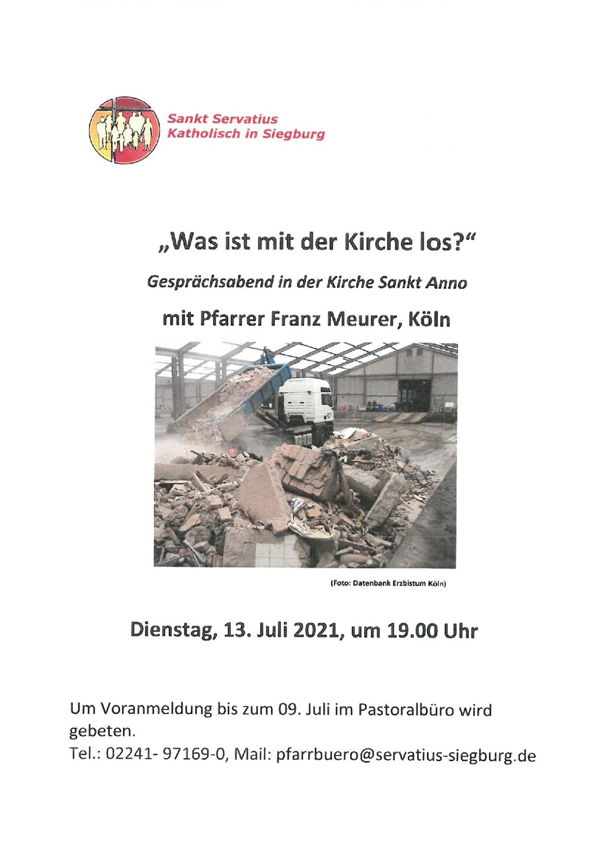 Gesprächsabend: Was ist mit Kirche los (c) Martina Sedlaczek