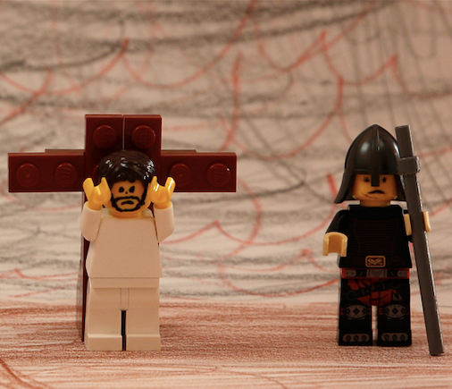 Jesus am Kreuz – Lego (c) Gabi Pöge