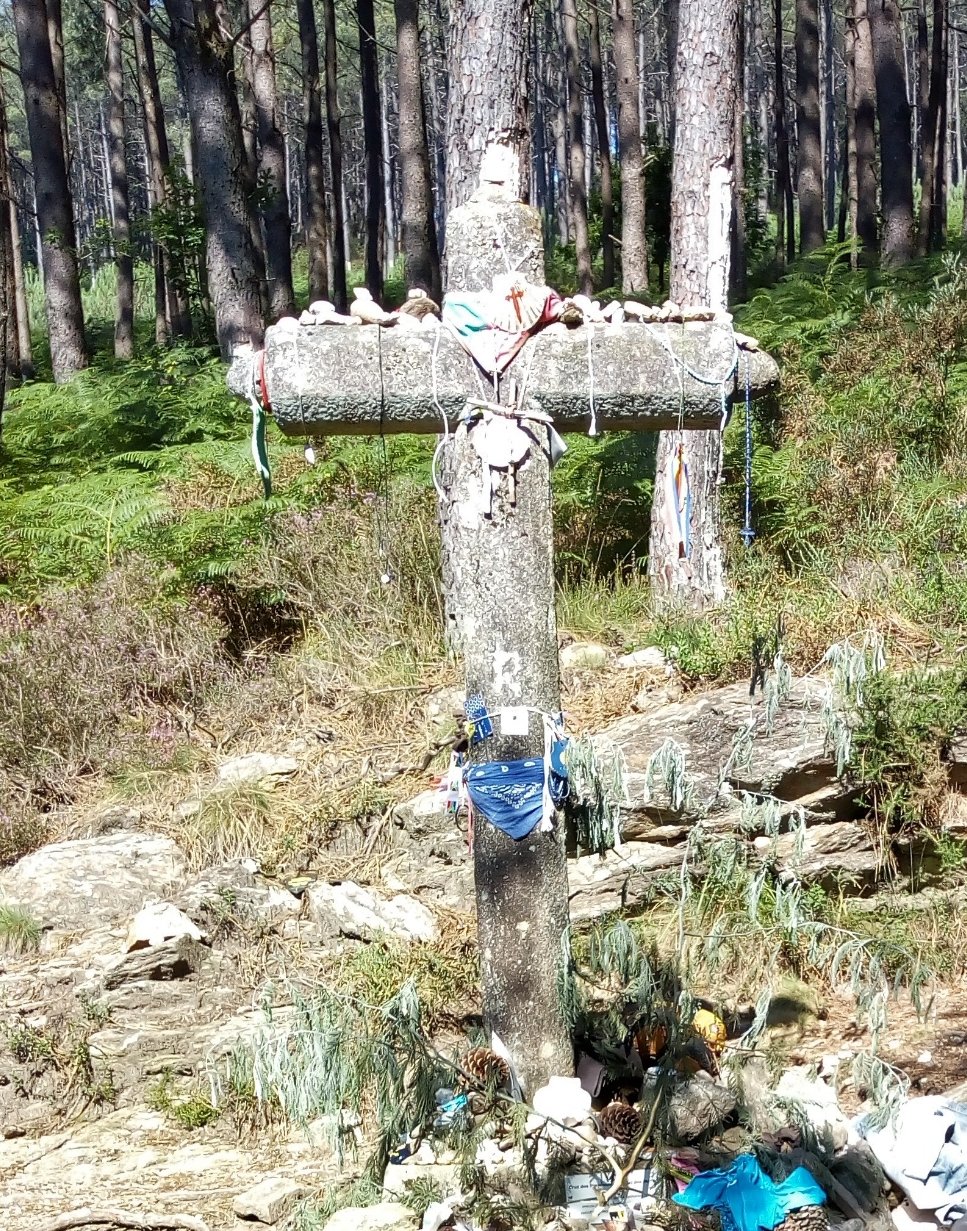 Camino Portugues-Cruz dos Franceses vor dem Pass Portela Grande (c) Martina Sedlaczek