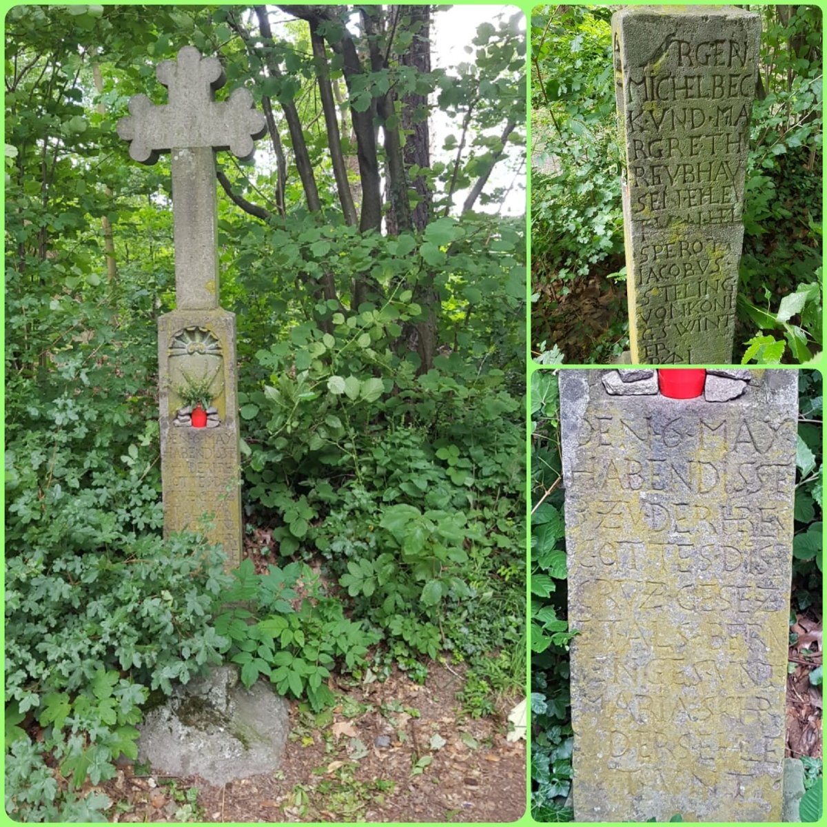 Wegekreuz im Siebengebierge (c) Andrea Schubert