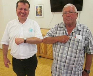 Chorgemeinschaft mit Kaplan Wendland (c) Ulrich Tondar
