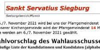 Formular Wahlvorschlag 2021