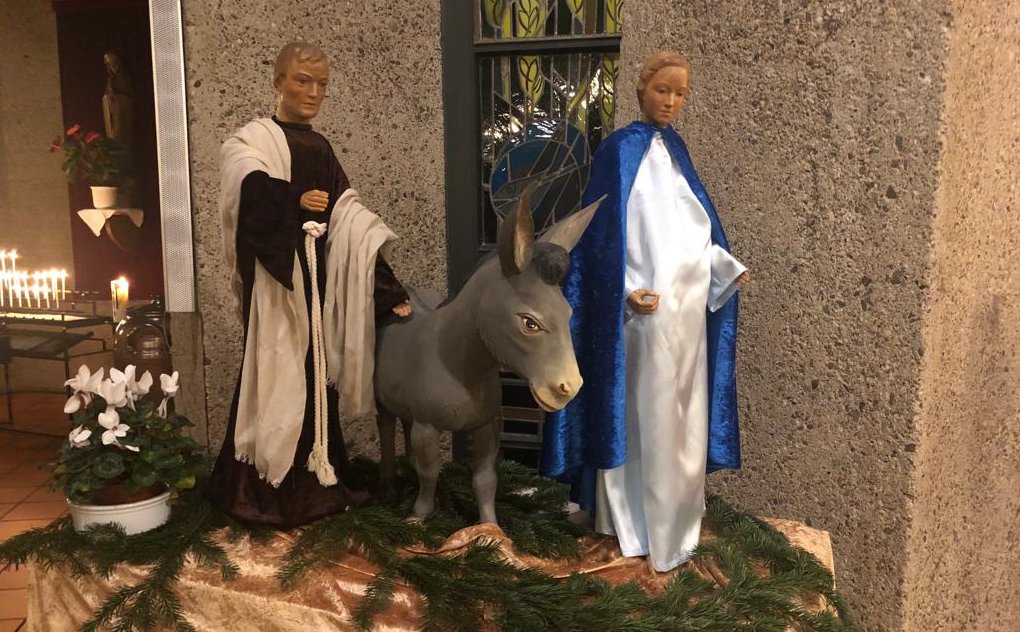 Maria und Josef unterwegs St. Mariä Empfängnis (c) Uta Köpp