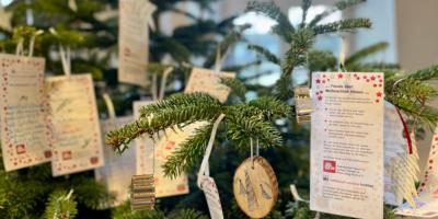 Weihnachtswunschbaum im KSI
