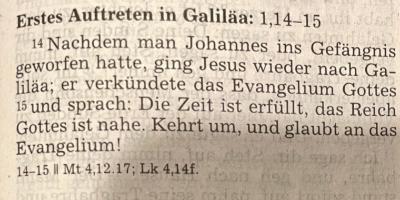 Vorwort zum 2. Sonntag 2021