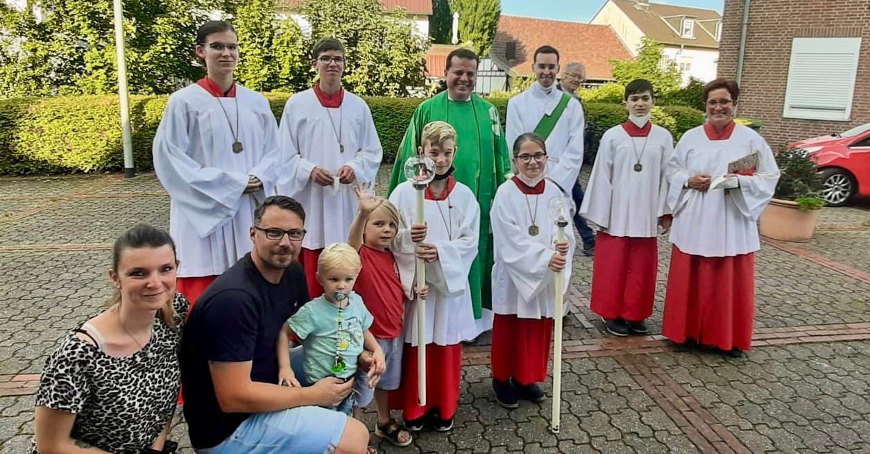 Neuer Messdiener auf dem Stallberg (c) Uta Köpp