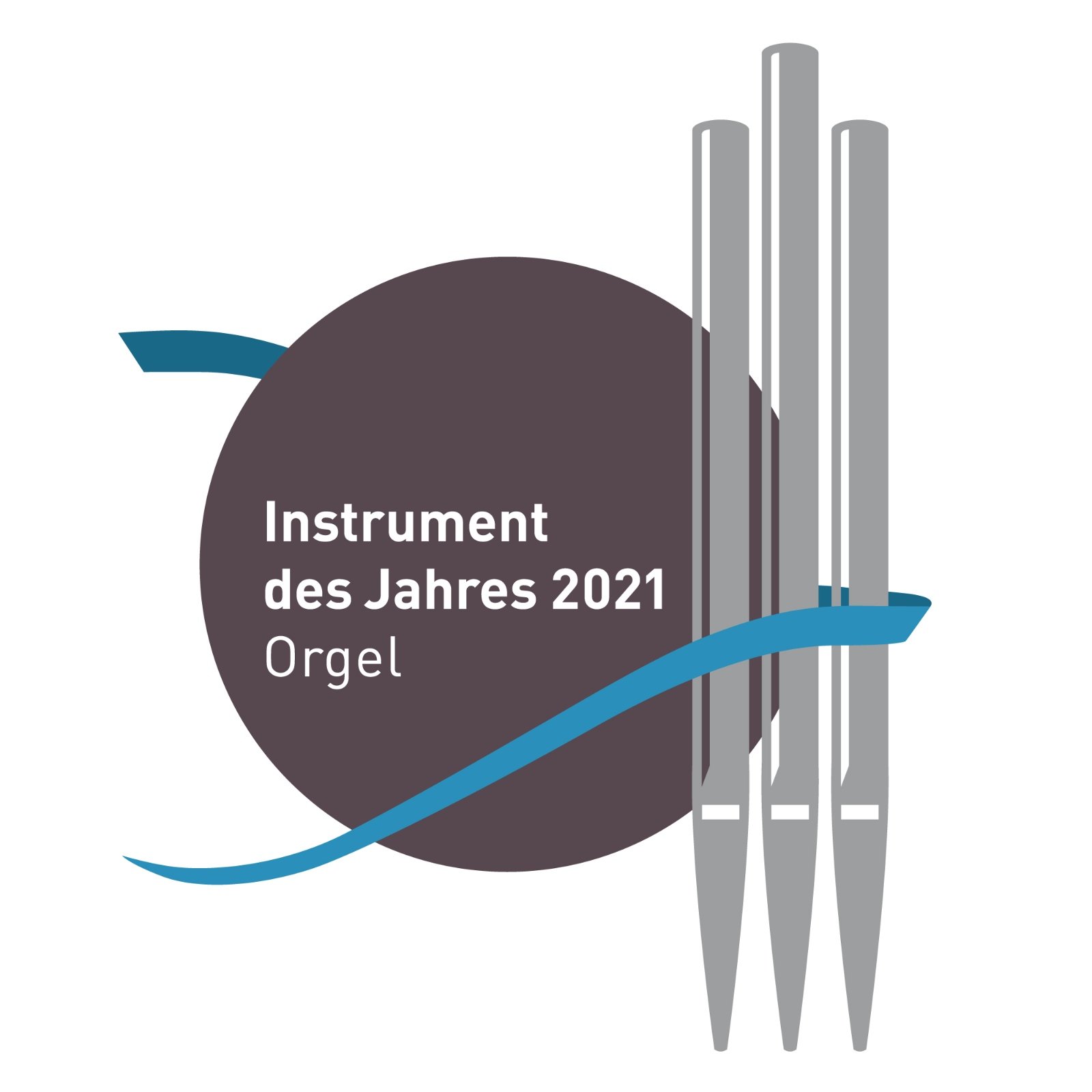 Logo: Orgel, Instrument des Jahres (c) Landesmusikrat Berlin