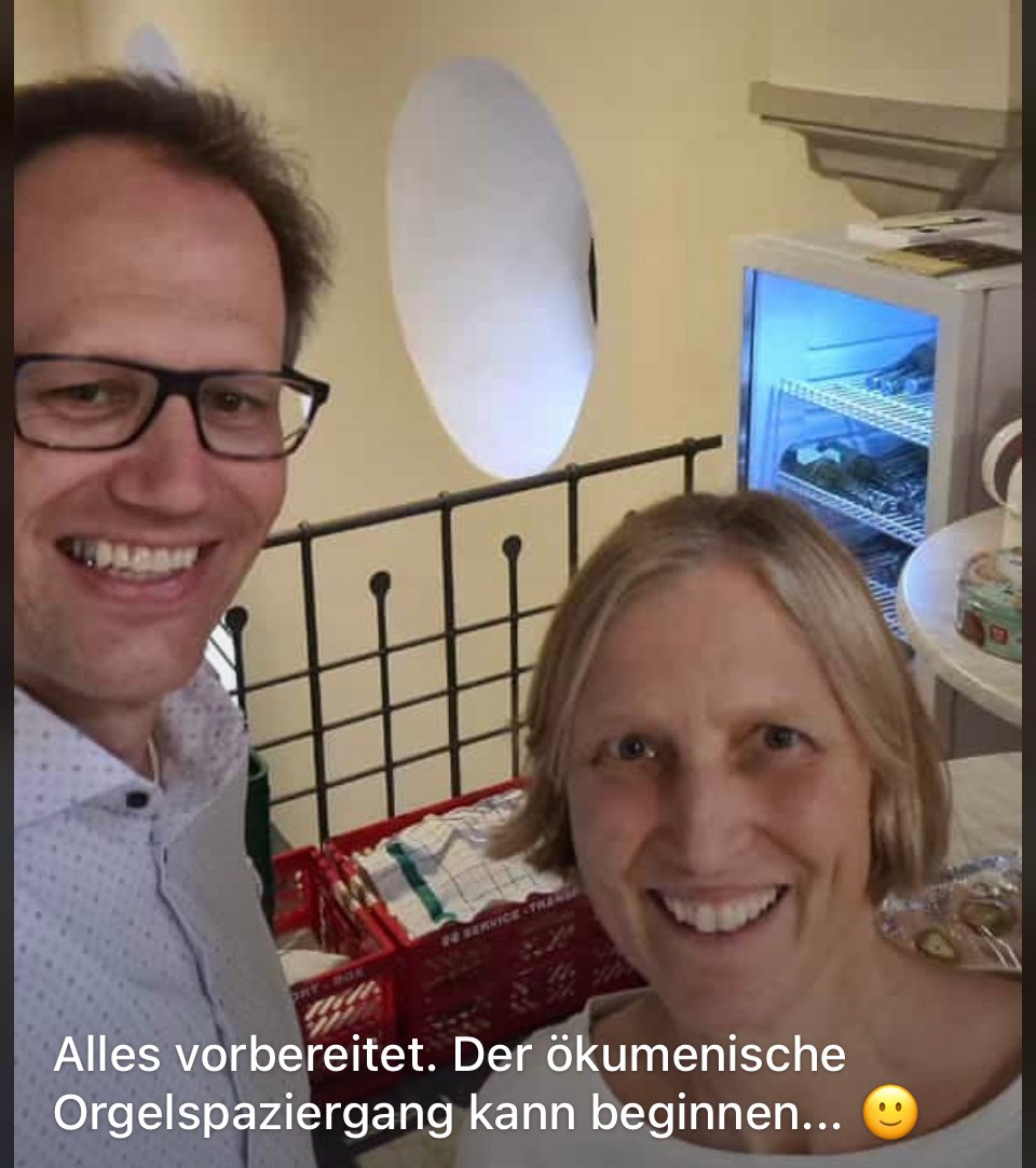 Die Kantoren Katrin Wissemann und Guido Harzen (c) Guido Harzen