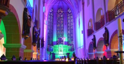 Farbige Servatiuskirche