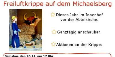 Flyer Freiluftkrippe