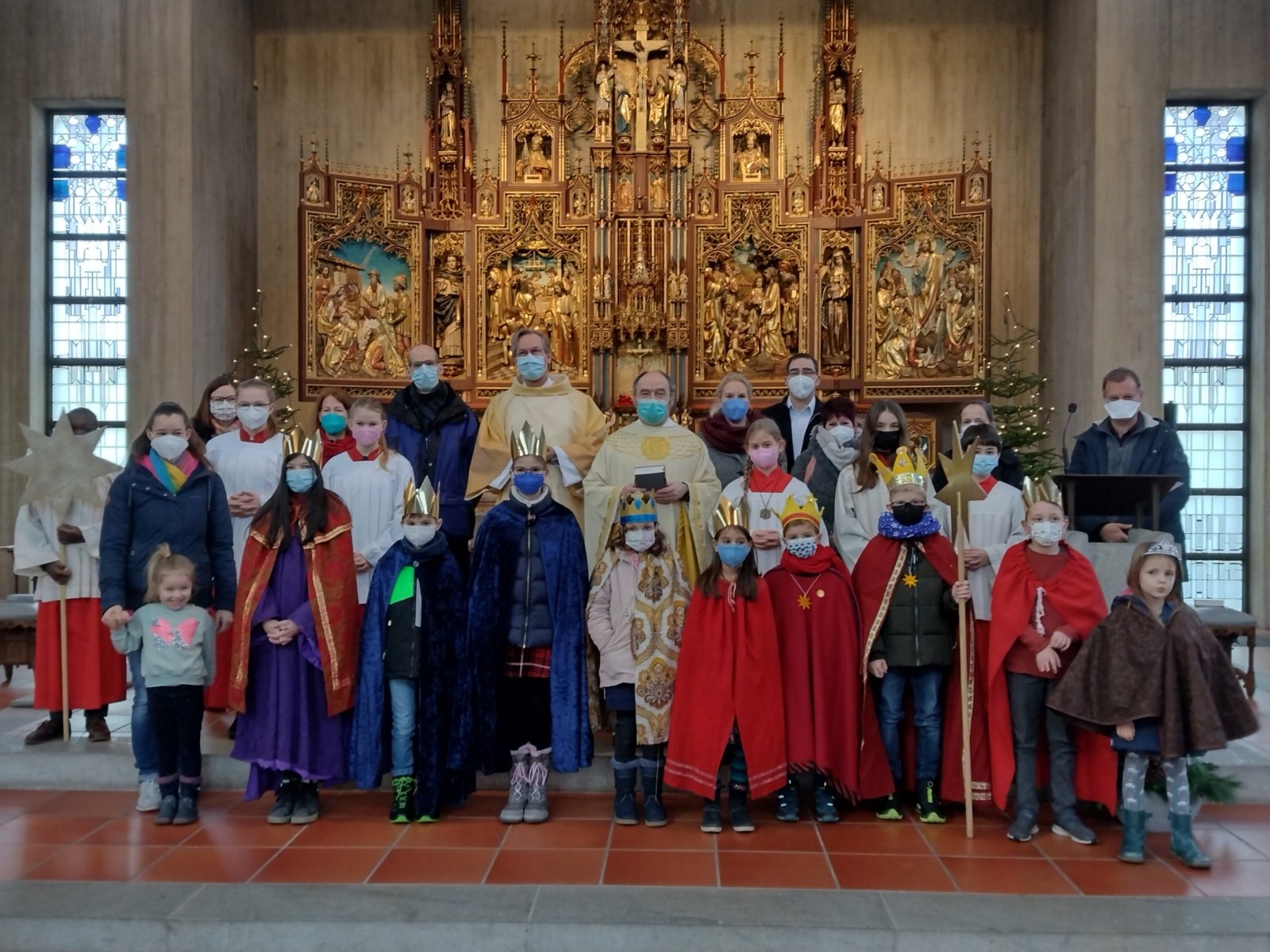 Sternsinger Gruppenbild St. Anno (c) Hans-Jürgen Kemp