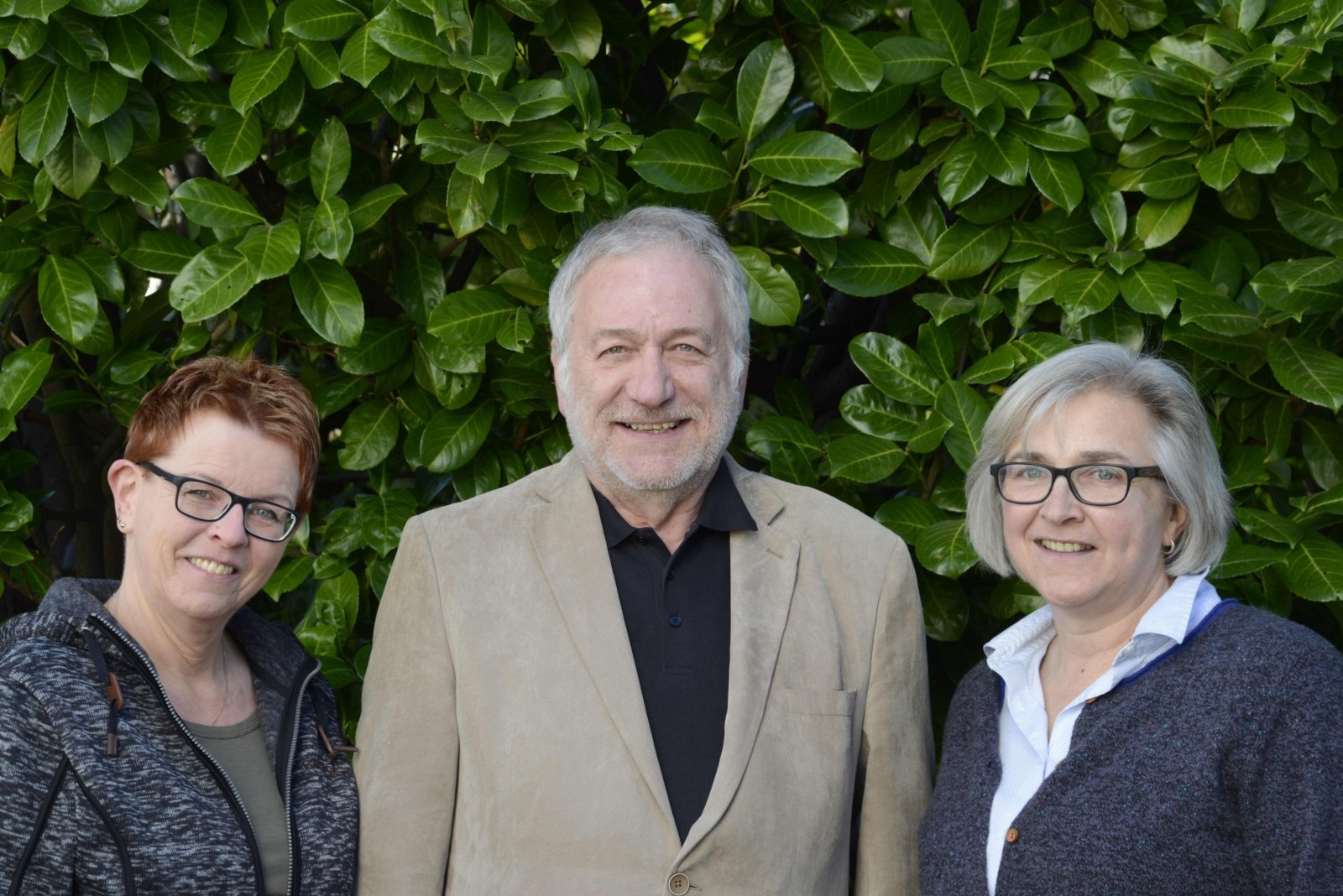 Der Vorstand des Fördervereins (von links): Astrid Lürken, Dr. Michael Laska, Nicola Thomé. (c) Dr. Michael Laska