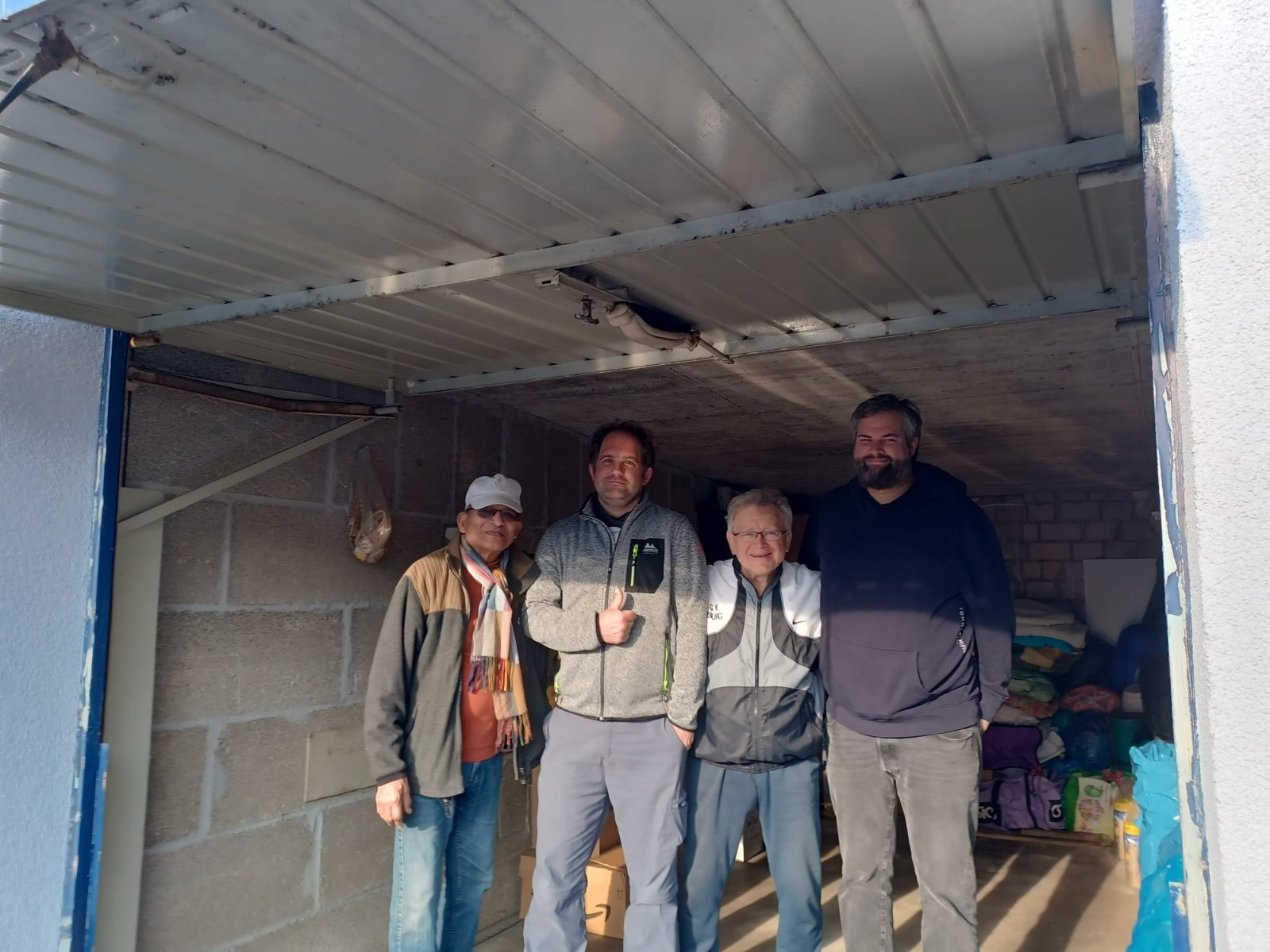 Hilfstransport Ukraine Helferteam (c) Eugen Peterko