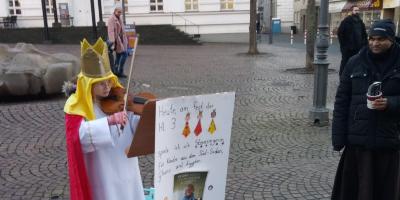 Sternsingermusik Marktplatz