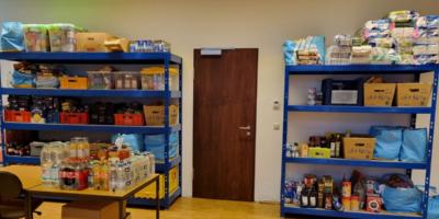 Lager 'Siegburg hilft' im Servatiushaus
