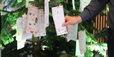 Weihnachtswunschbaum im KSI
