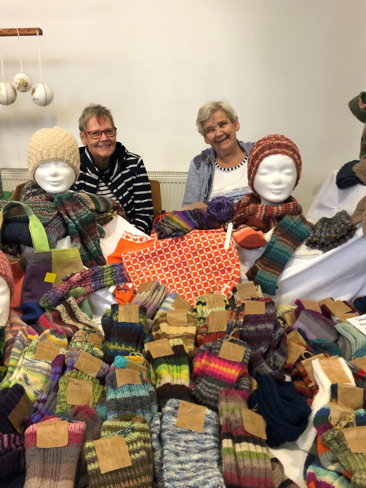 Ausstellerin auf dem Kreativmarkt 2022 (c) Uta Köpp