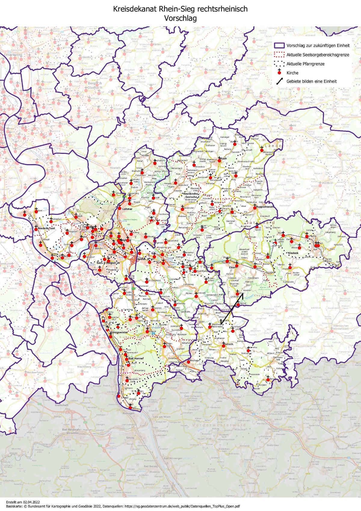 Kreisdekanat Rhein-Sieg rechtsrheinisch (c) Erzbistum Köln