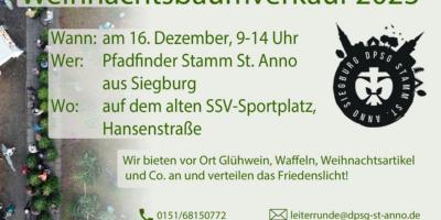 Pfadfinder Weihnachtsbaum